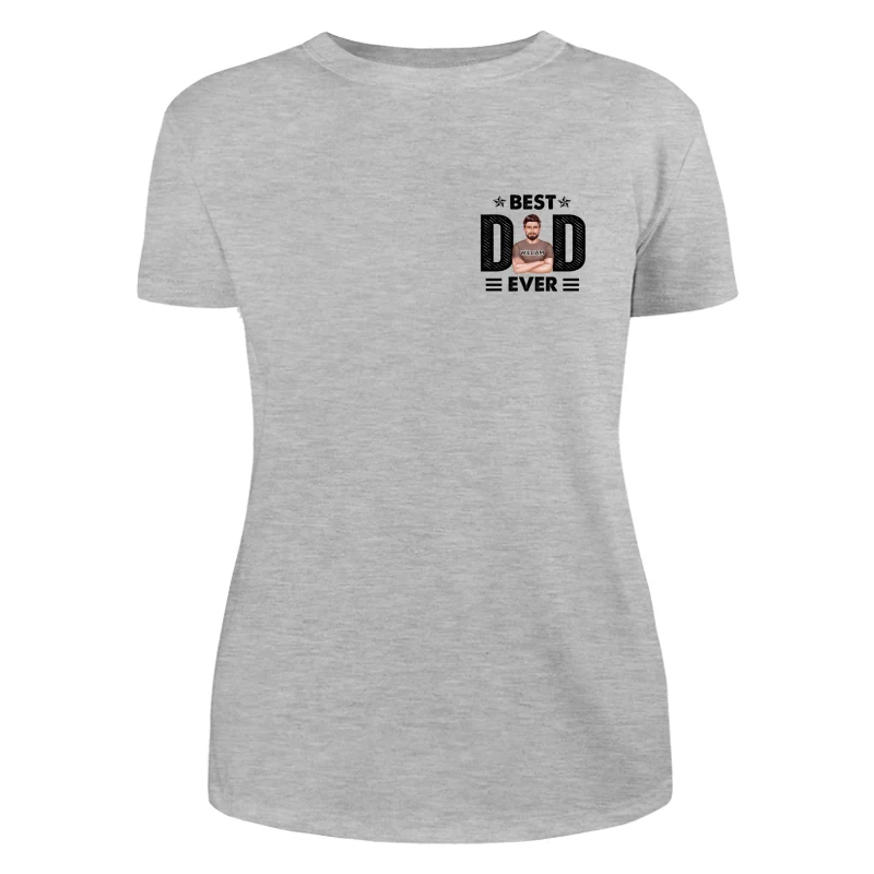 Best Dad Ever Real Man On Chest Personalized Shirt - Image 10
