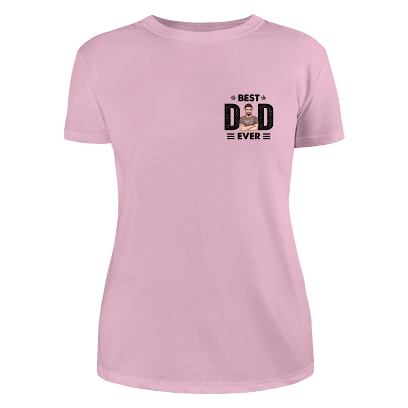 Best Dad Ever Real Man On Chest Personalized Shirt - Image 11