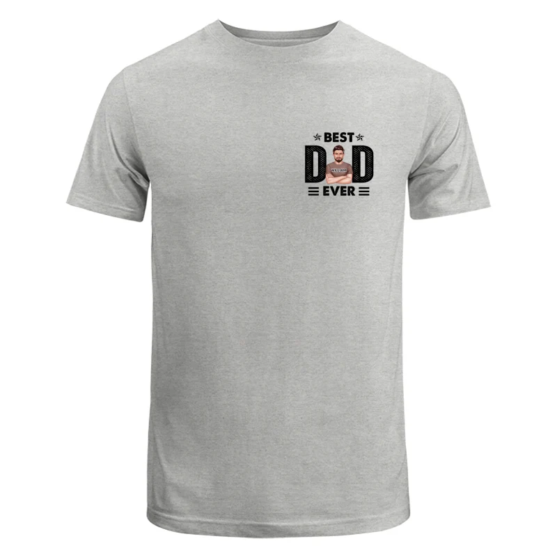 Best Dad Ever Real Man On Chest Personalized Shirt - Image 6