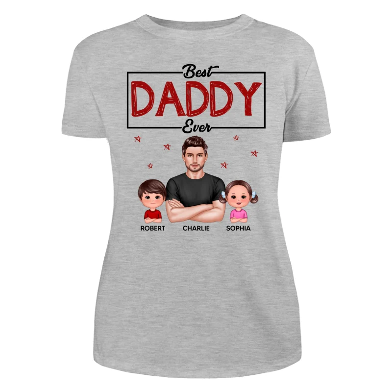 Best Dad Grandpa Uncle Ever Real Man And Kids Personalized Shirt - Image 10