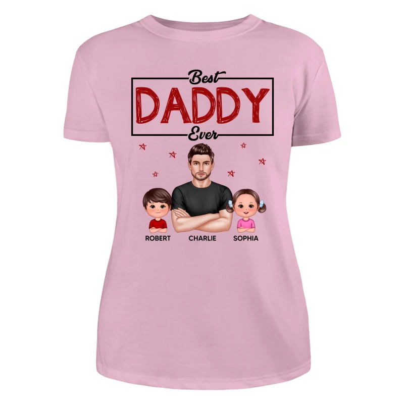 Best Dad Grandpa Uncle Ever Real Man And Kids Personalized Shirt - Image 11