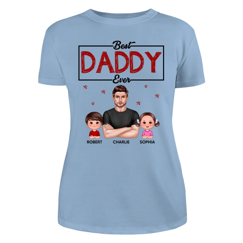 Best Dad Grandpa Uncle Ever Real Man And Kids Personalized Shirt - Image 12