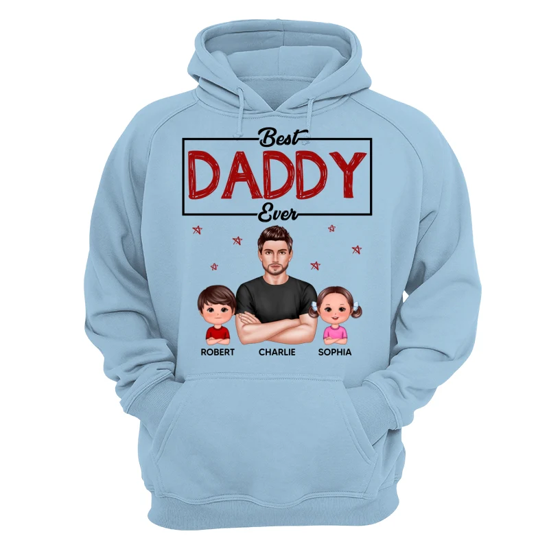 Best Dad Grandpa Uncle Ever Real Man And Kids Personalized Shirt - Image 16