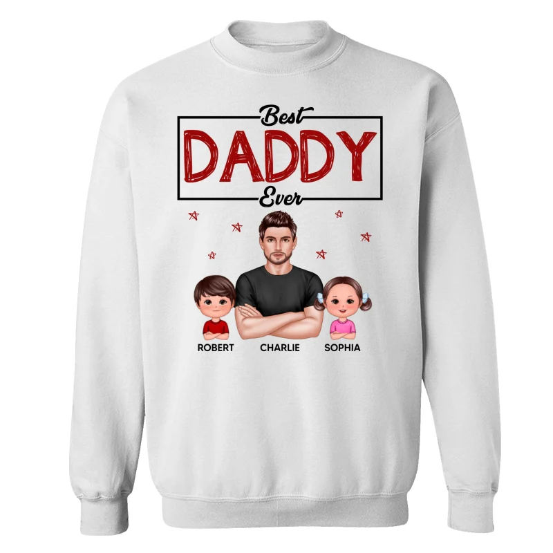 Best Dad Grandpa Uncle Ever Real Man And Kids Personalized Shirt - Image 17
