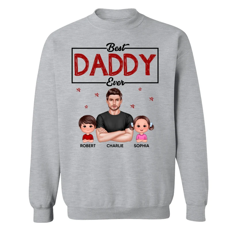 Best Dad Grandpa Uncle Ever Real Man And Kids Personalized Shirt - Image 18