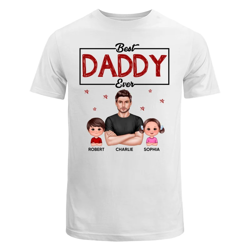 Best Dad Grandpa Uncle Ever Real Man And Kids Personalized Shirt - Image 5