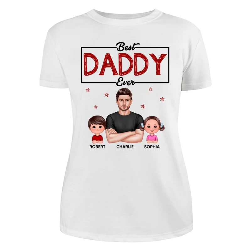 Best Dad Grandpa Uncle Ever Real Man And Kids Personalized Shirt - Image 9