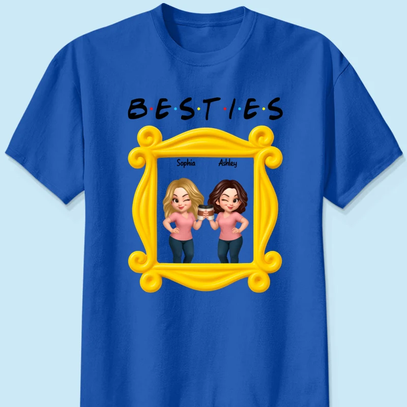 Best Friends Personalized Funny Matching Shirts, Sweatshirts, Fall Gift for Best Friends - Image 19