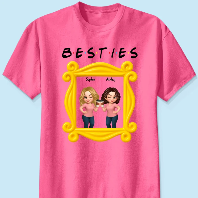 Best Friends Personalized Funny Matching Shirts, Sweatshirts, Fall Gift for Best Friends - Image 22