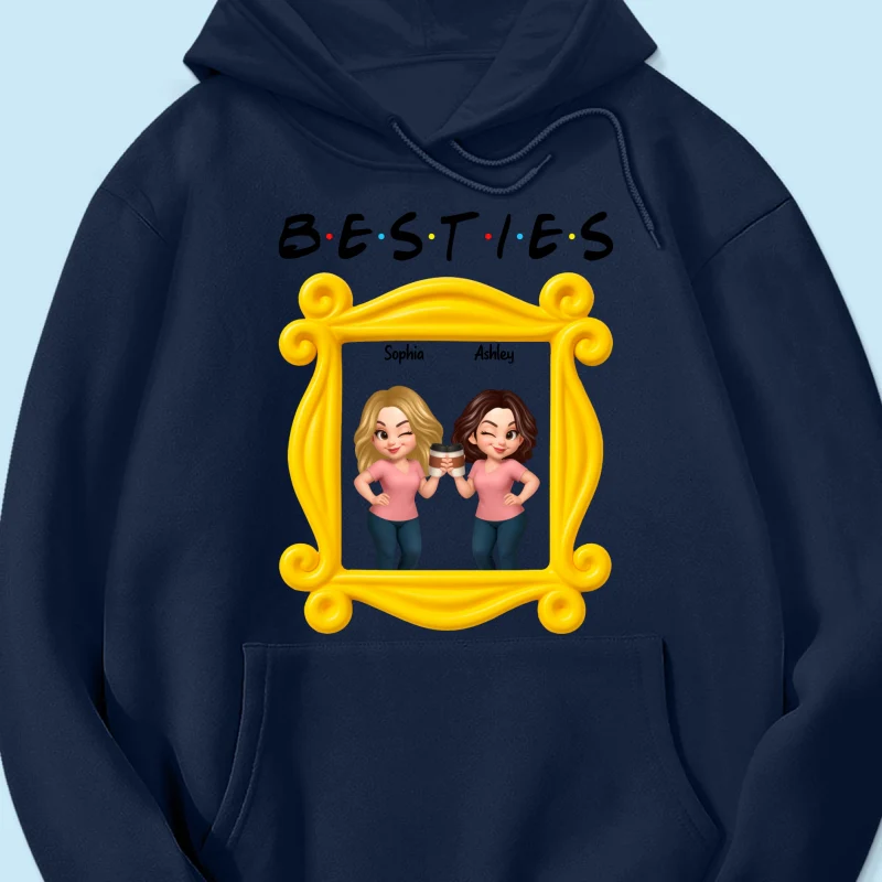 Best Friends Personalized Funny Matching Shirts, Sweatshirts, Fall Gift for Best Friends - Image 48