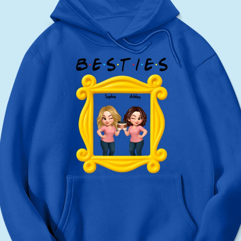 Best Friends Personalized Funny Matching Shirts, Sweatshirts, Fall Gift for Best Friends - Image 52