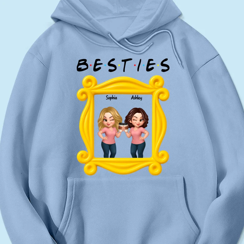 Best Friends Personalized Funny Matching Shirts, Sweatshirts, Fall Gift for Best Friends - Image 58