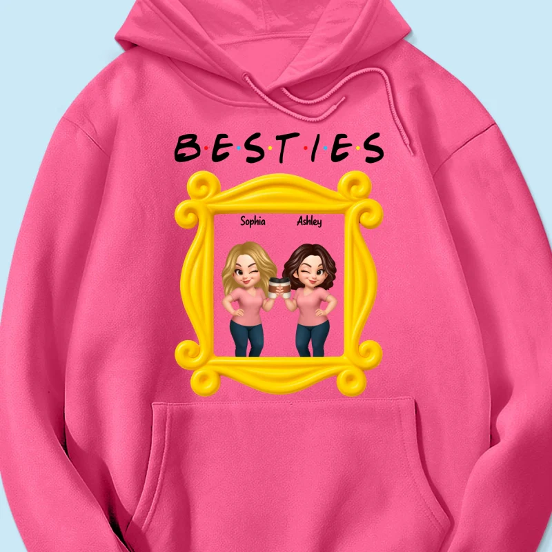 Best Friends Personalized Funny Matching Shirts, Sweatshirts, Fall Gift for Best Friends - Image 61