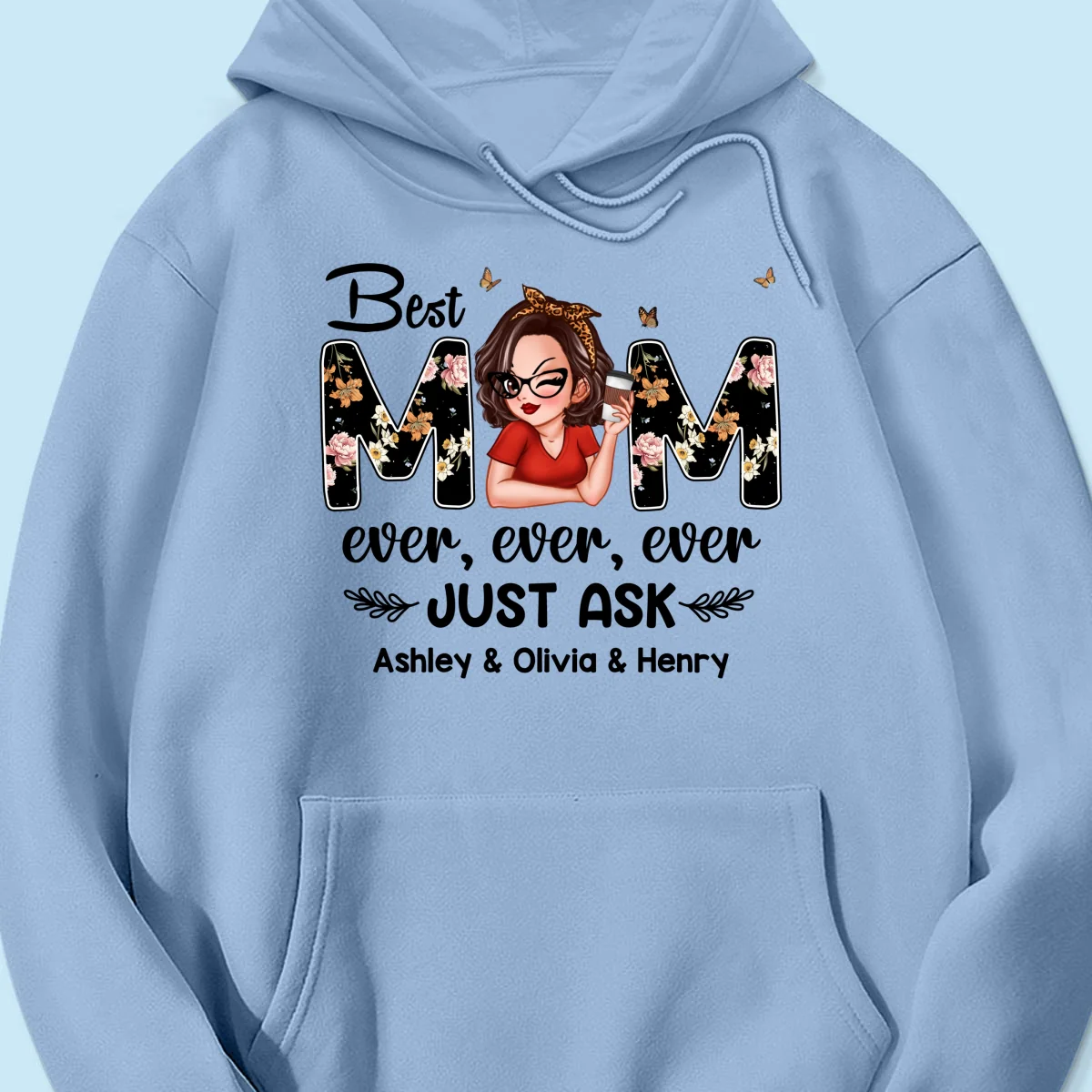 Best Mom Ever Custom Birth Month Flowers Personalized Shirt - Image 18