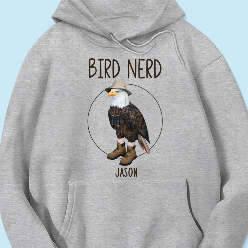 Bird Nerd Funny Bird Watcher Shirt, Twitcher Shirt, Gift for Bird Lover Personalized Shirt - Image 21