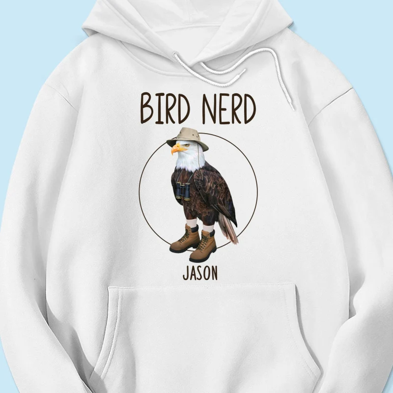 Bird Nerd Funny Bird Watcher Shirt, Twitcher Shirt, Gift for Bird Lover Personalized Shirt - Image 22