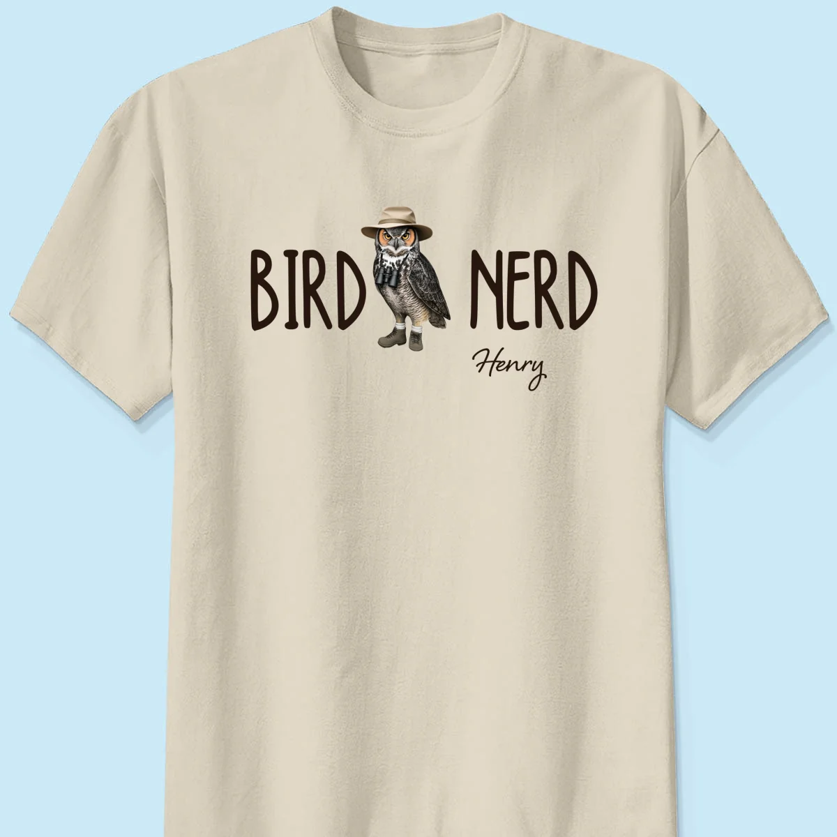 Bird Nerd - Personalized Shirt - Gift for Bird Lover, Birdwatcher, Bird Watching Gifts - Image 11