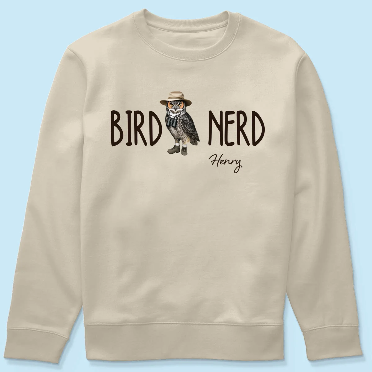 Bird Nerd - Personalized Shirt - Gift for Bird Lover, Birdwatcher, Bird Watching Gifts - Image 23