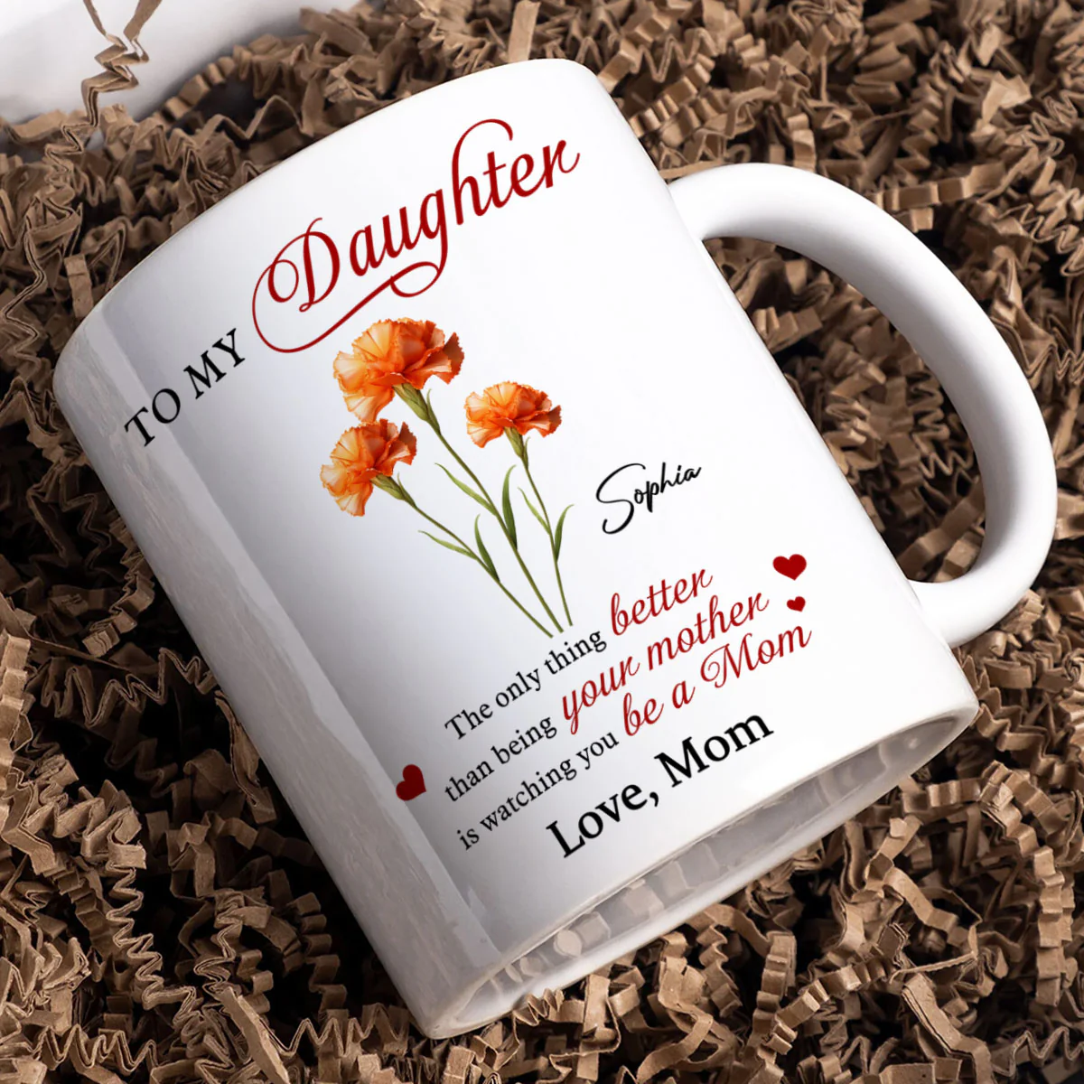 Birth Flower The Only Thing Better Personalized Mug - Image 3