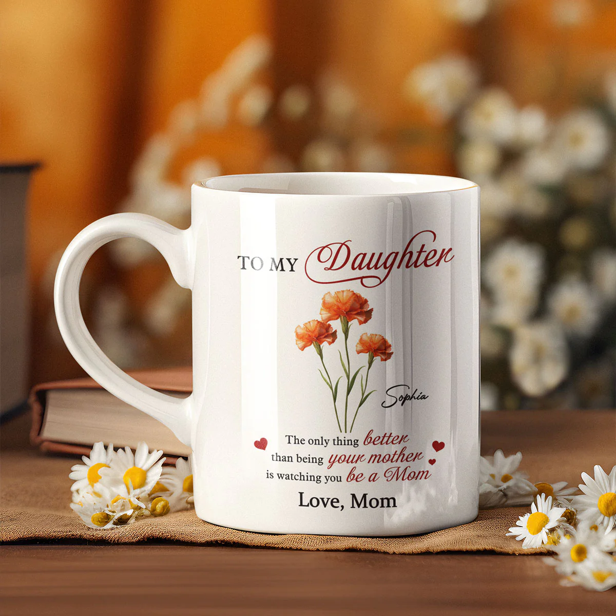 Birth Flower The Only Thing Better Personalized Mug - Image 4