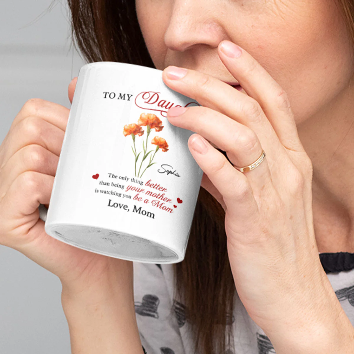Birth Flower The Only Thing Better Personalized Mug - Image 7
