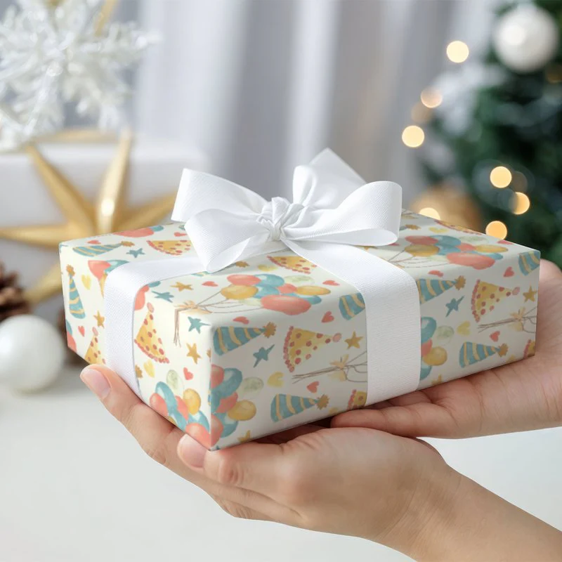 Birthday Baloon Gift Wrapping Paper - Image 5