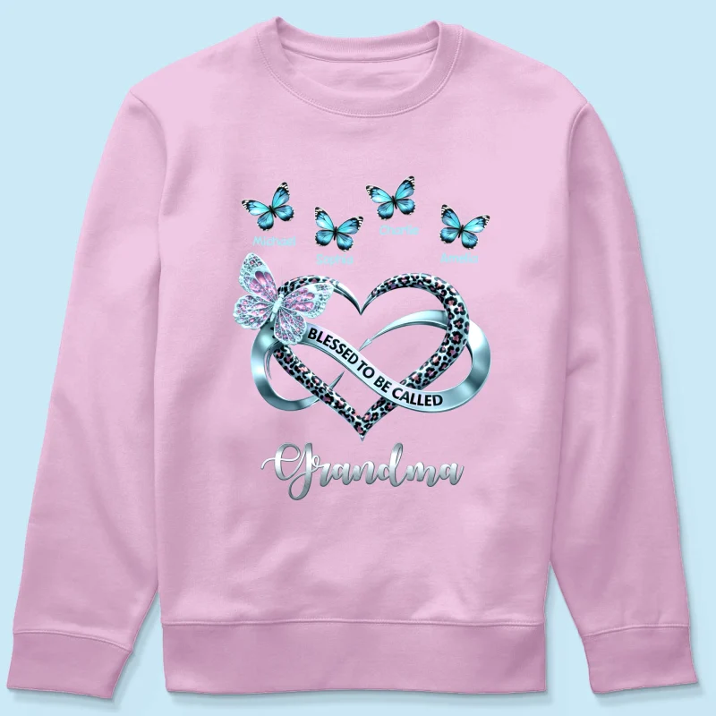 Blessed To Be Called Grandma - Personalized Shirt - Heartfelt Mother's Day Gift for Grandma - Image 52