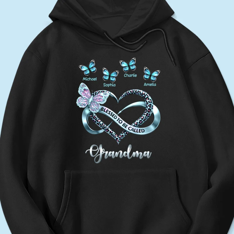 Blessed To Be Called Grandma - Personalized Shirt - Heartfelt Mother's Day Gift for Grandma - Image 57