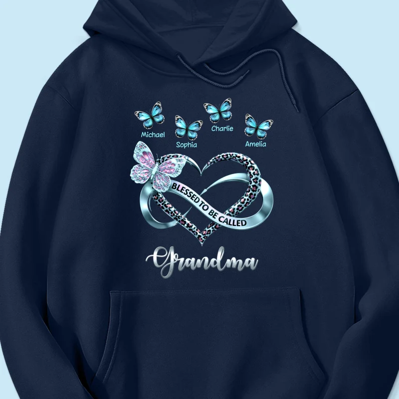 Blessed To Be Called Grandma - Personalized Shirt - Heartfelt Mother's Day Gift for Grandma - Image 58