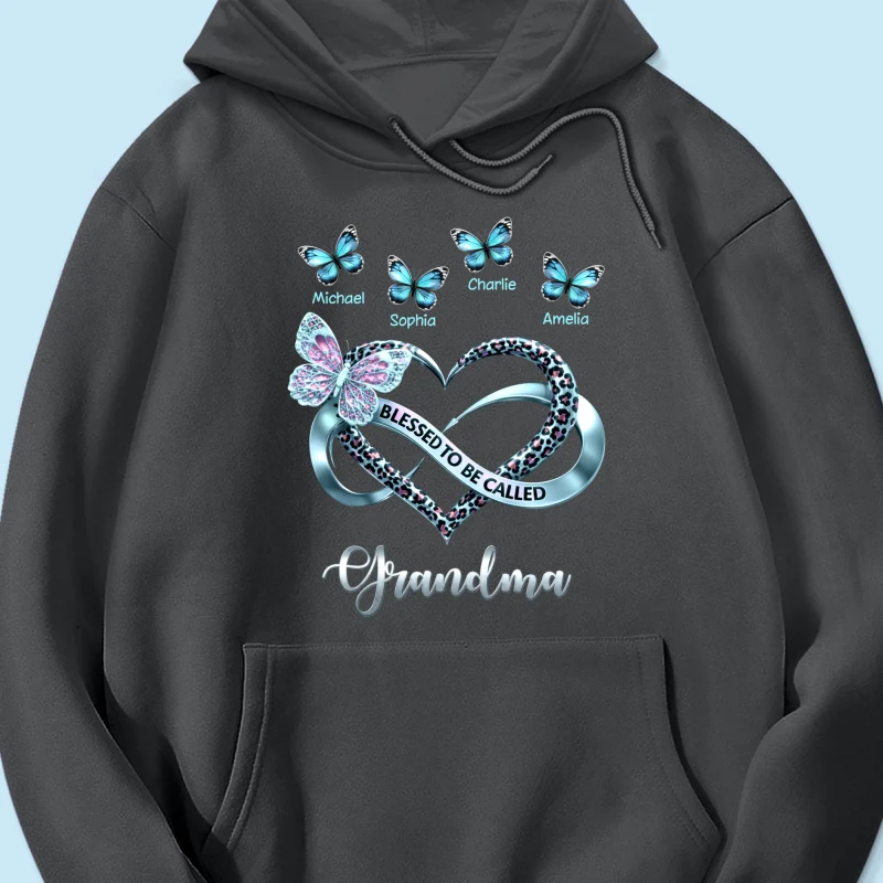 Blessed To Be Called Grandma - Personalized Shirt - Heartfelt Mother's Day Gift for Grandma - Image 59