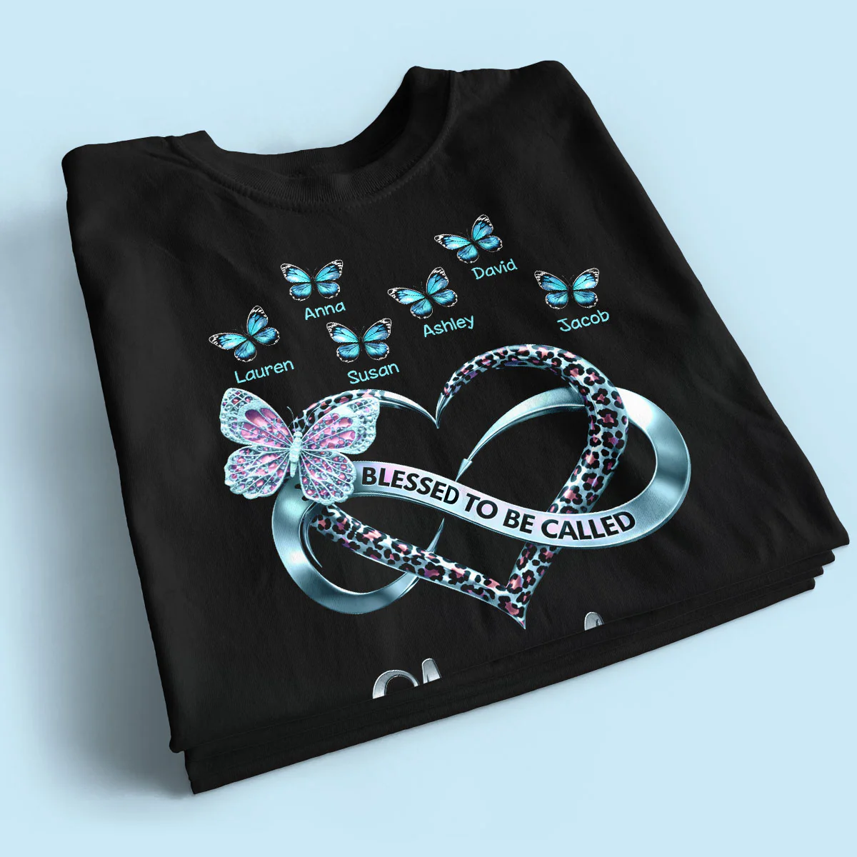 Blessed To Be Called Grandma - Personalized Shirt - Heartfelt Mother's Day Gift for Grandma - Image 6