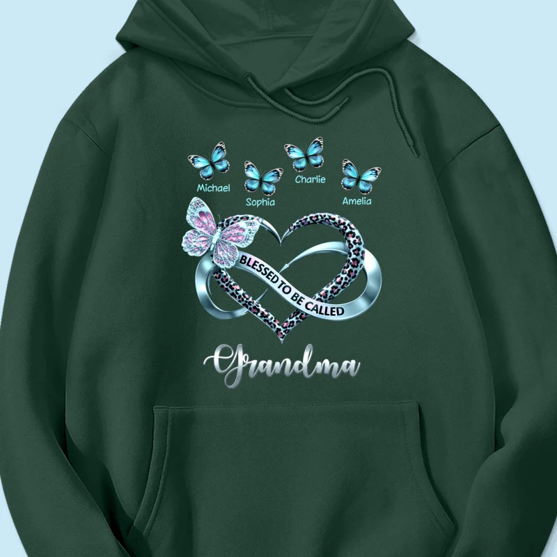 Blessed To Be Called Grandma - Personalized Shirt - Heartfelt Mother's Day Gift for Grandma - Image 61