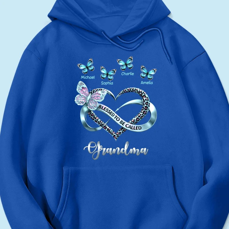 Blessed To Be Called Grandma - Personalized Shirt - Heartfelt Mother's Day Gift for Grandma - Image 62