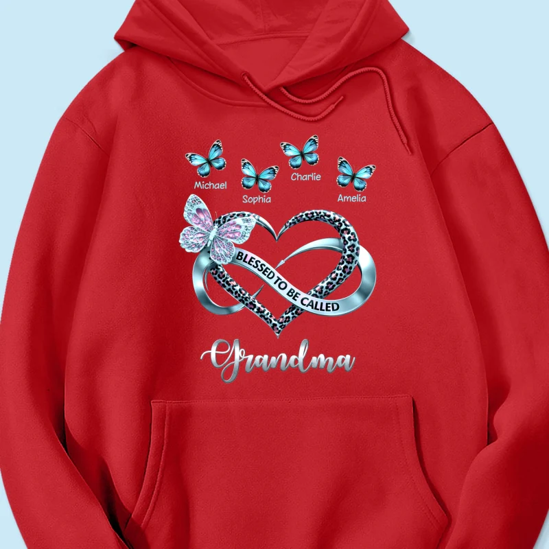 Blessed To Be Called Grandma - Personalized Shirt - Heartfelt Mother's Day Gift for Grandma - Image 63