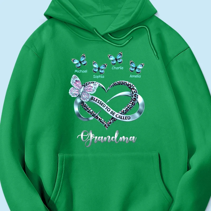 Blessed To Be Called Grandma - Personalized Shirt - Heartfelt Mother's Day Gift for Grandma - Image 70