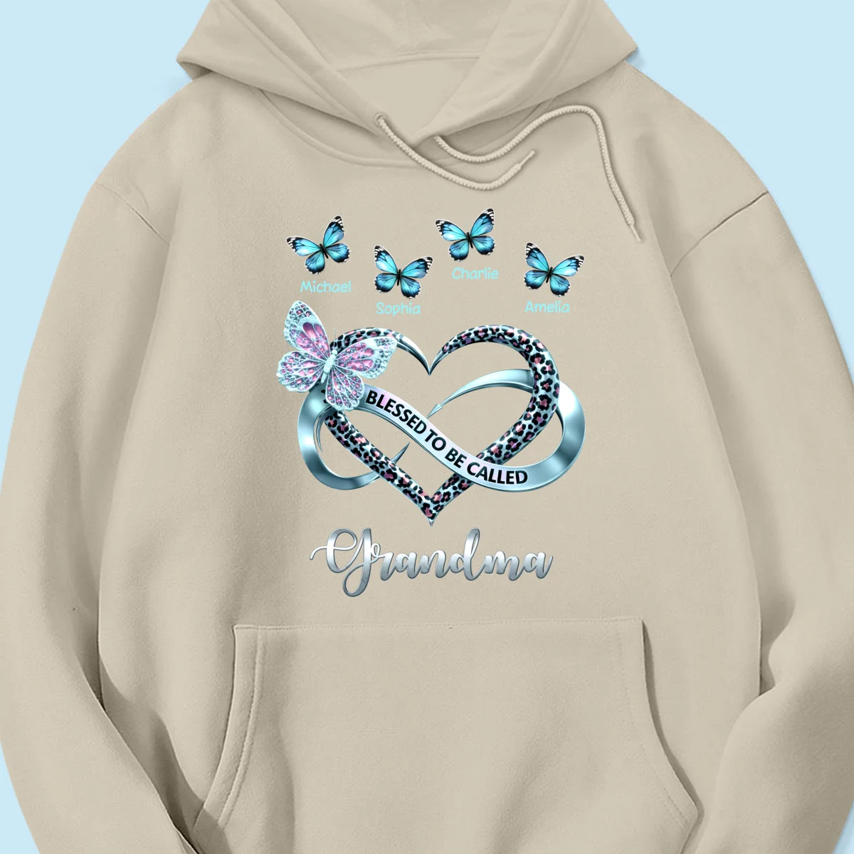 Blessed To Be Called Grandma - Personalized Shirt - Heartfelt Mother's Day Gift for Grandma - Image 72
