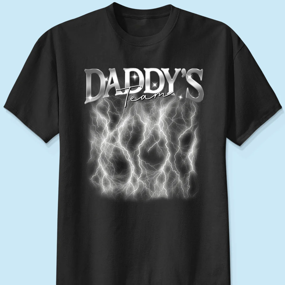 Bootleg Daddy‘s Team Photos Insert Personalized Shirt, Father's Day Gift For Dad, Husband - Image 6