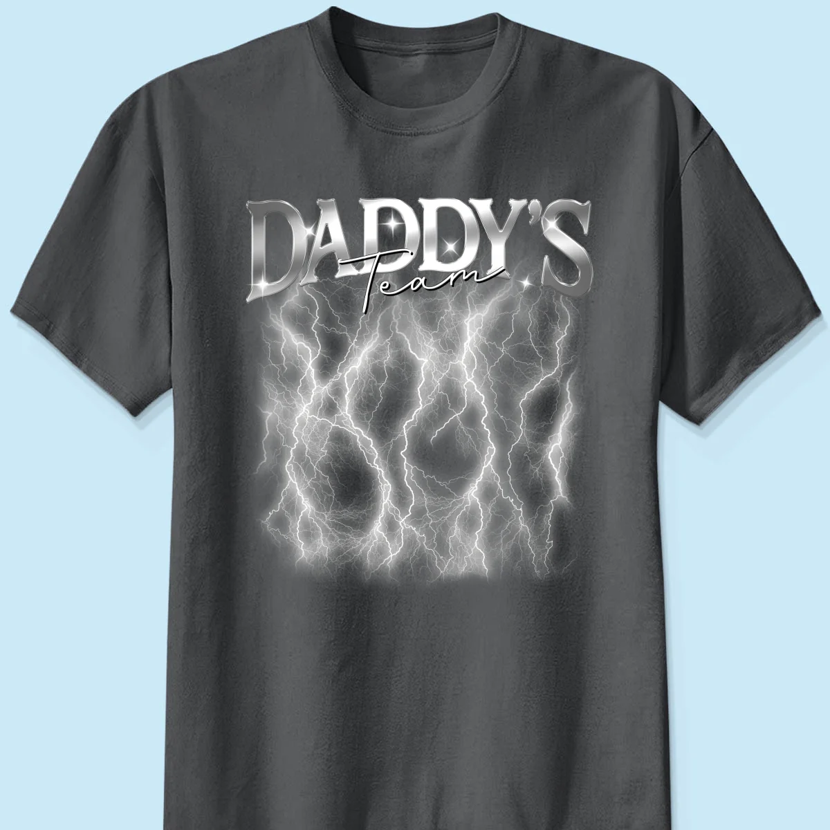 Bootleg Daddy‘s Team Photos Insert Personalized Shirt, Father's Day Gift For Dad, Husband - Image 8