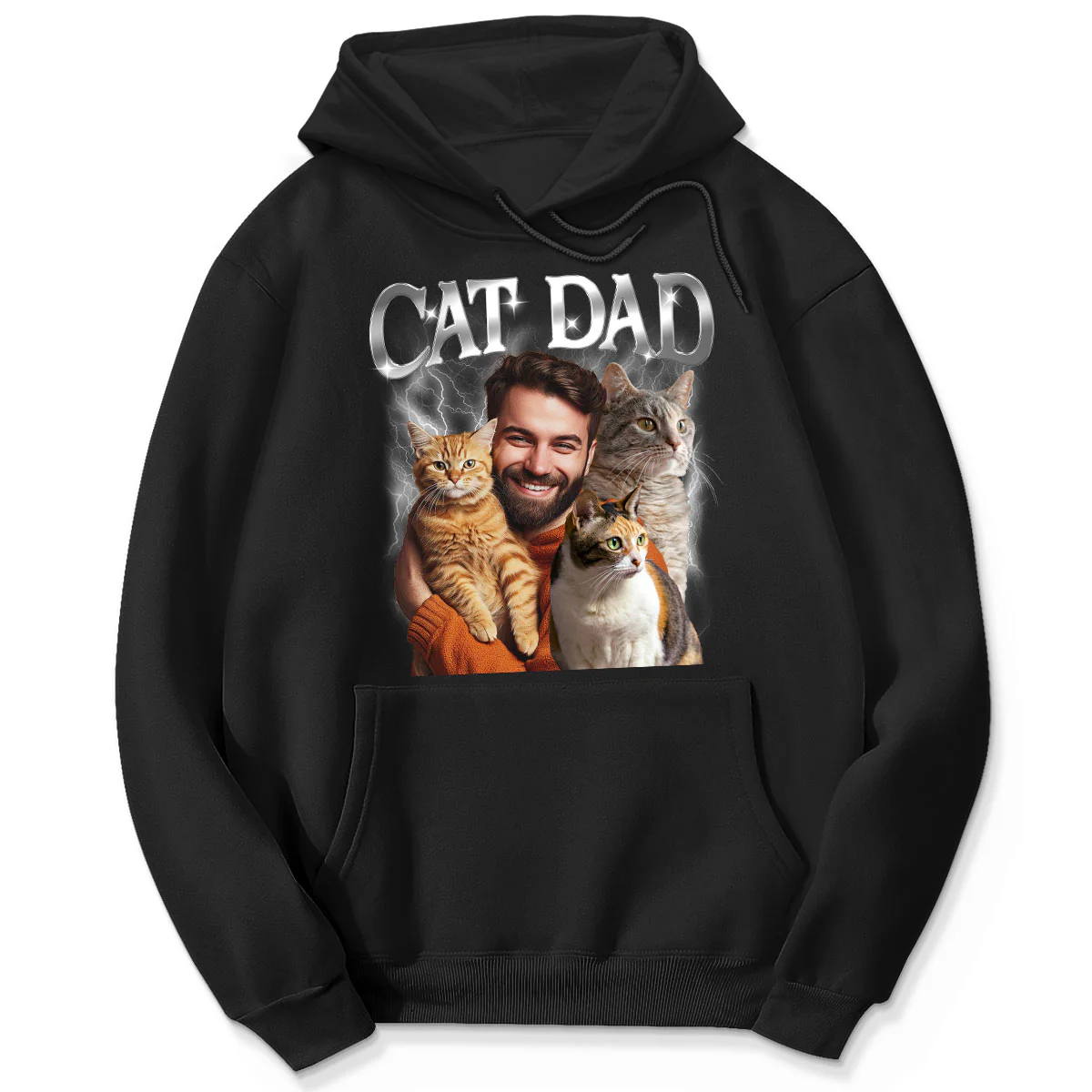 Bootleg Dog Dad Cat Dad Pet Dad Personalized Shirt - Image 5