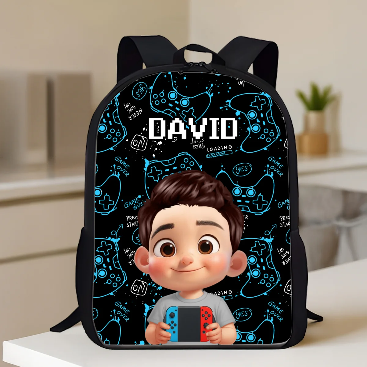 Boys Gamer Personalized Backpack for School - Image 12