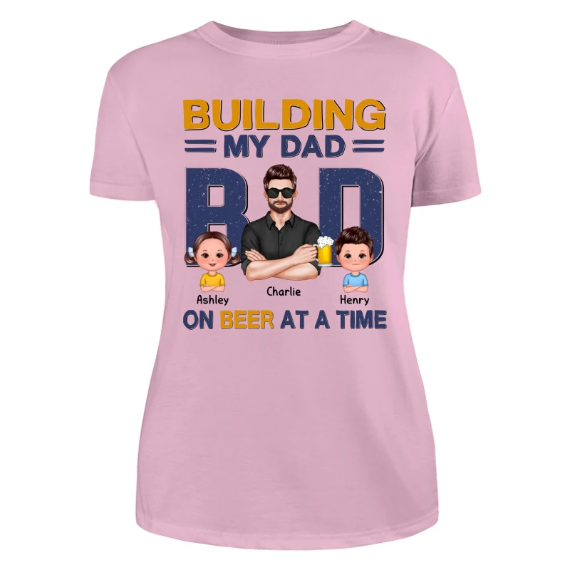 Building My Dad Bod One Beer At A Time Personalized Shirt - Image 11