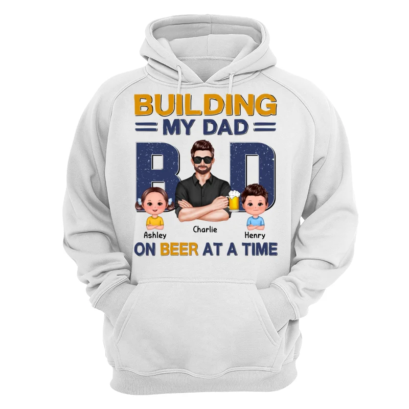 Building My Dad Bod One Beer At A Time Personalized Shirt - Image 13