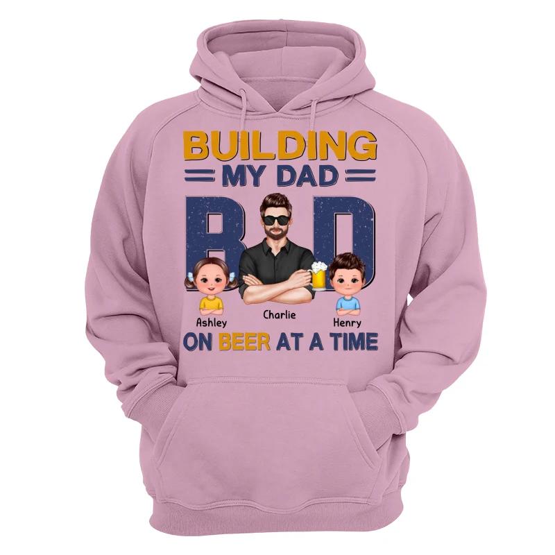 Building My Dad Bod One Beer At A Time Personalized Shirt - Image 15
