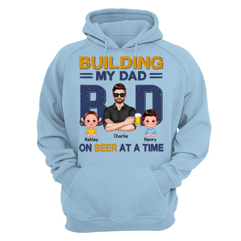 Building My Dad Bod One Beer At A Time Personalized Shirt - Image 16