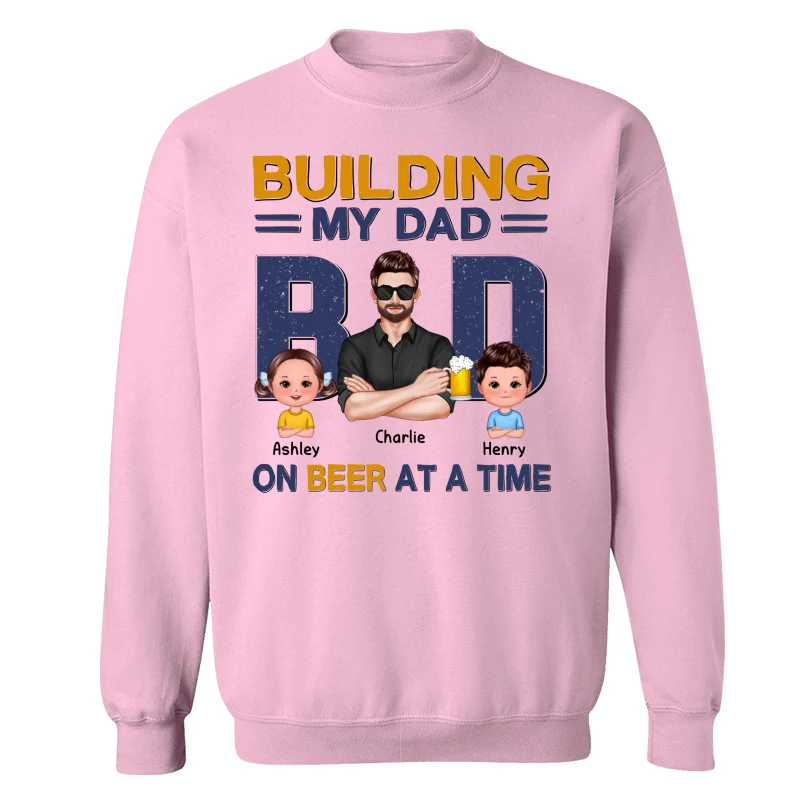 Building My Dad Bod One Beer At A Time Personalized Shirt - Image 19