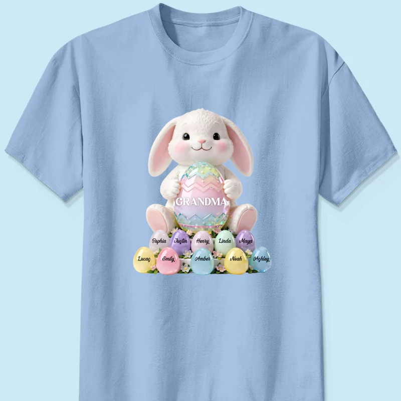 Bunny Grandma Easter - Personalized Shirt - Easter Gift for Grandma - Image 22