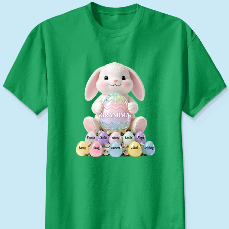 Bunny Grandma Easter - Personalized Shirt - Easter Gift for Grandma - Image 24
