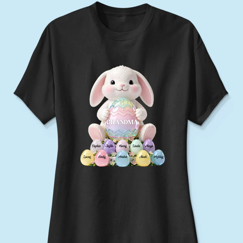 Bunny Grandma Easter - Personalized Shirt - Easter Gift for Grandma - Image 28