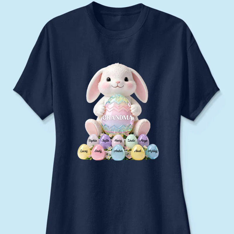 Bunny Grandma Easter - Personalized Shirt - Easter Gift for Grandma - Image 29
