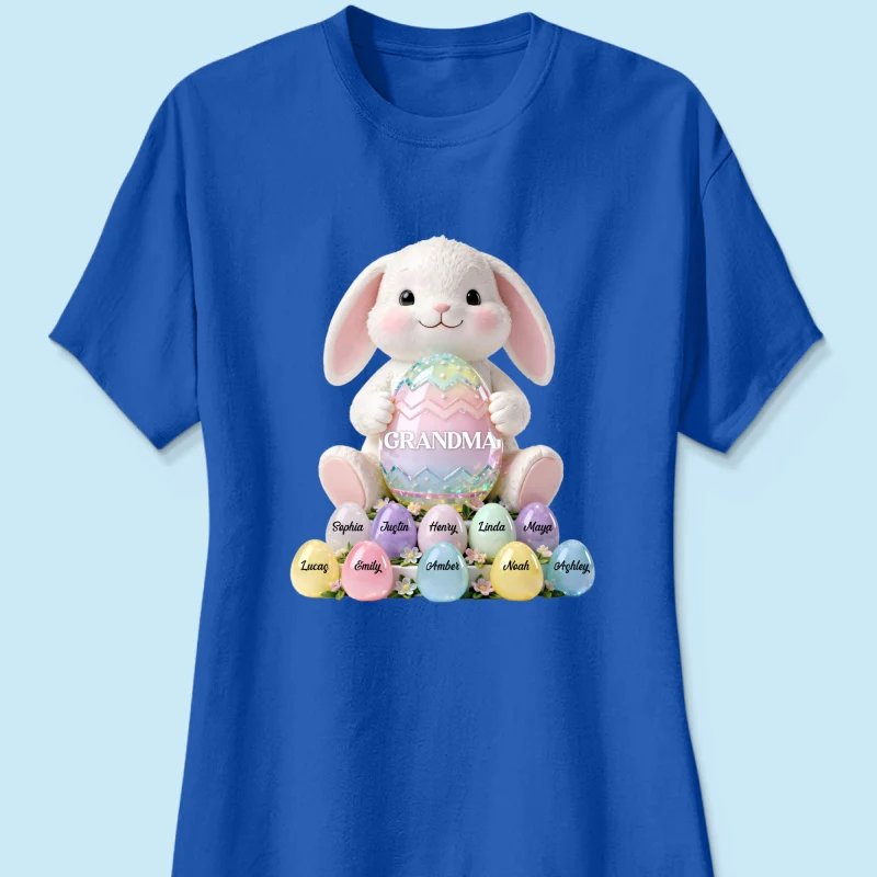 Bunny Grandma Easter - Personalized Shirt - Easter Gift for Grandma - Image 33